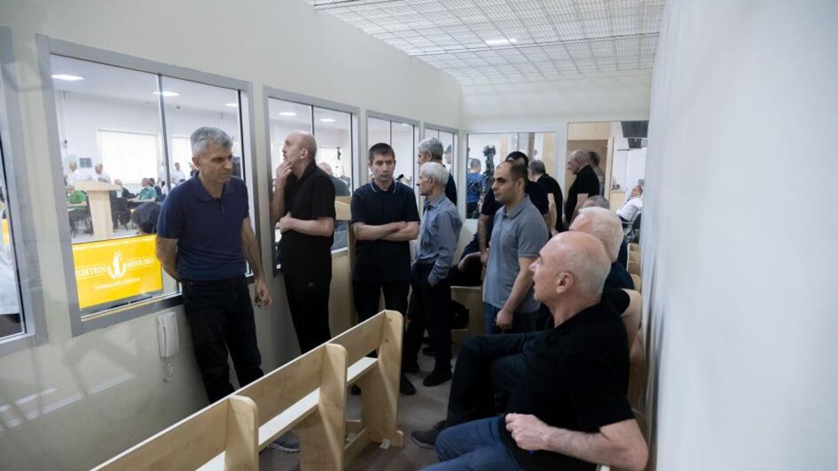 Armenian prisoners in court