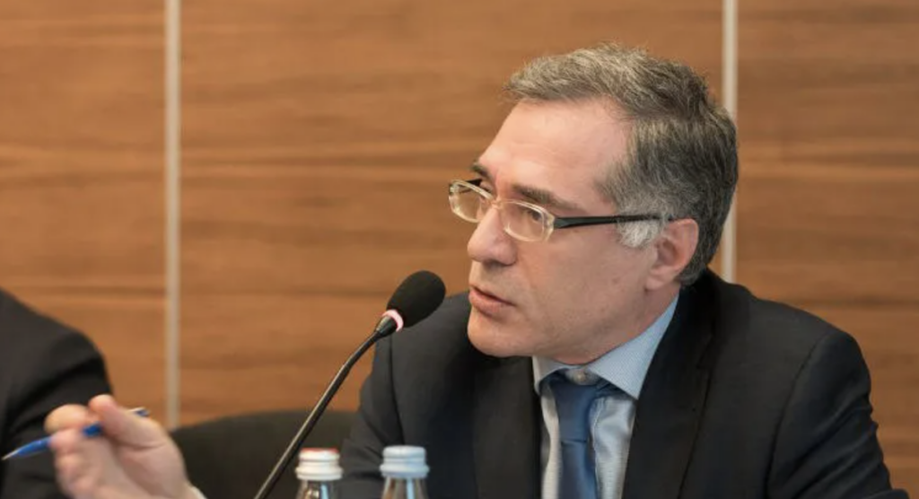 Journaliste des médias en Géorgie. Lasha Tugushi
