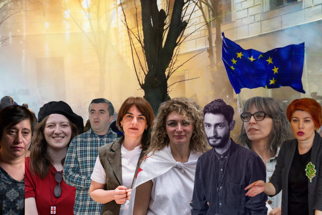 Monologues de manifestants géorgiens