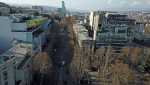 Les autorités vont fermer l&rsquo;avenue Rustaveli à Tbilissi pour rénovation