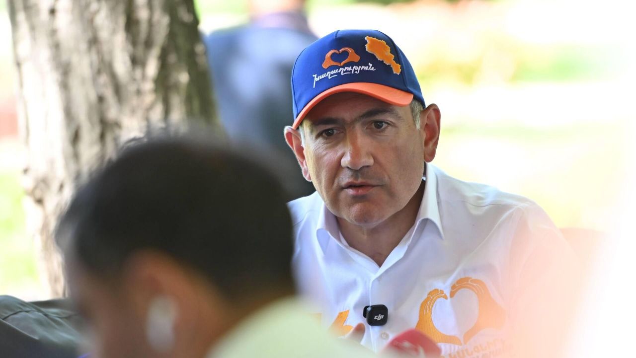 Briefing préélectoral de Pashinyan