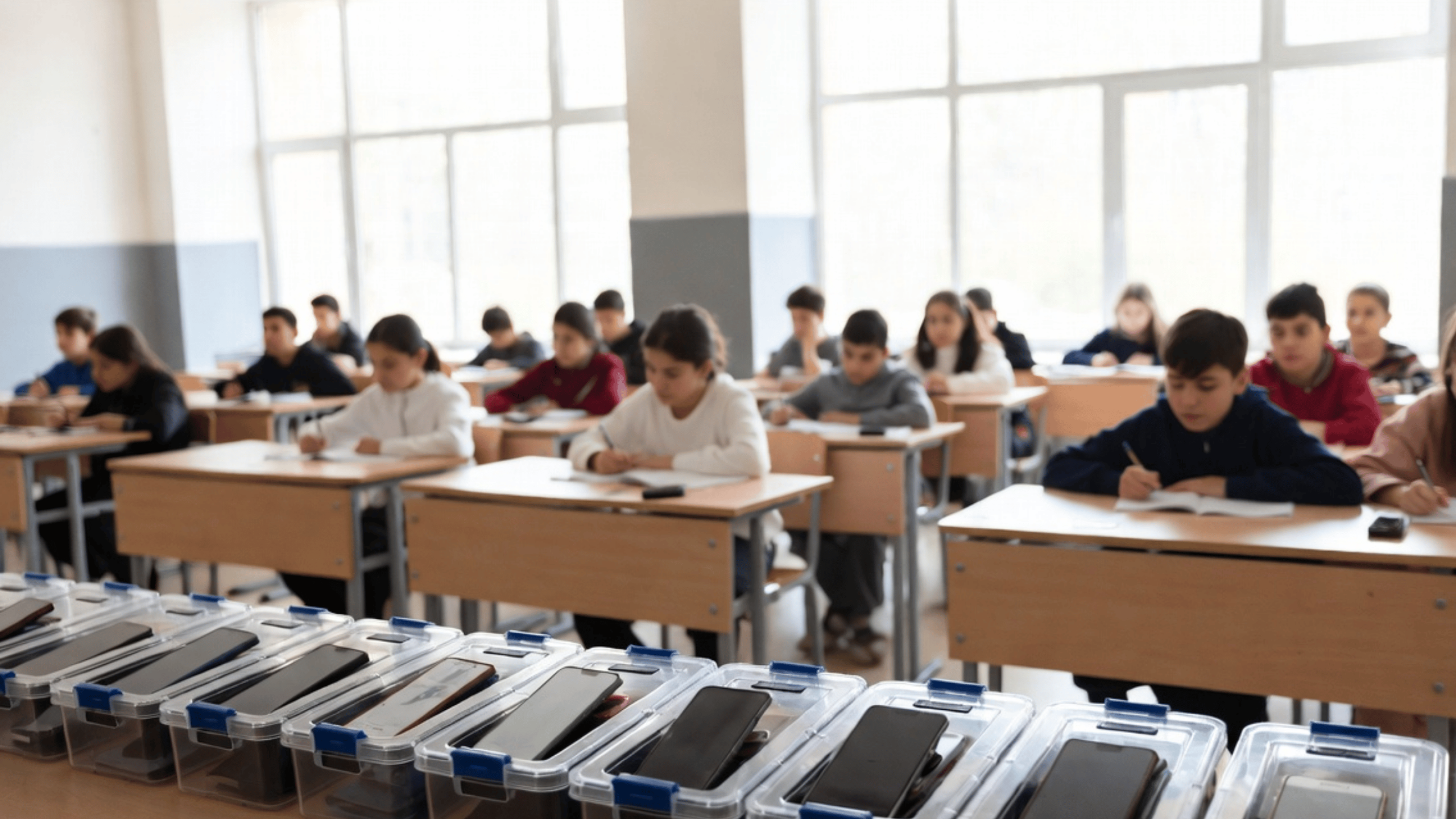 Interdiction du téléphone portable dans les écoles azerbaïdjanaises : améliorer l’attention à quel prix ?