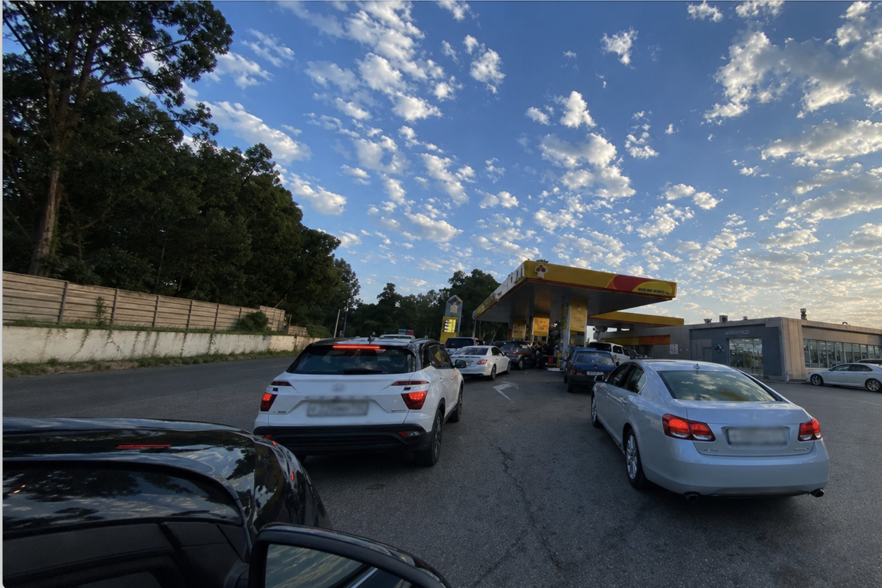 La crise du carburant en Russie atteint l'Abkhazie