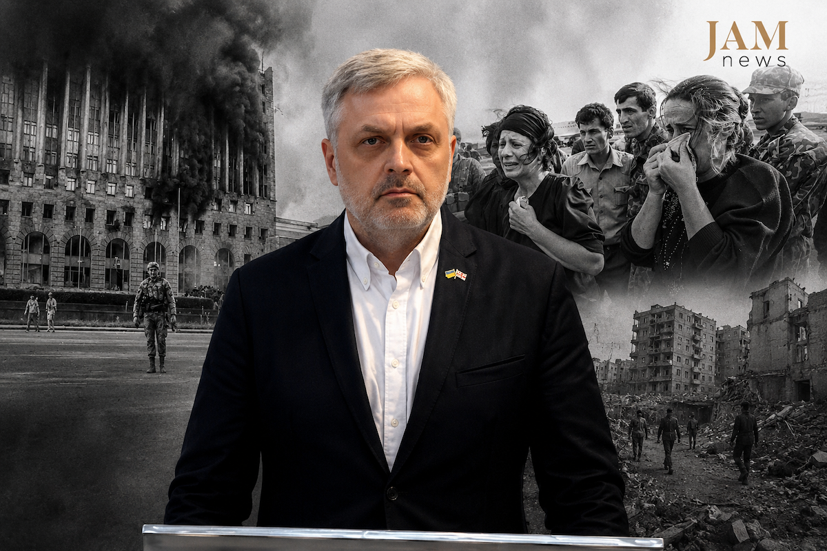 Un opposant géorgien fait l'objet d'une enquête pour "trahison" suite à ses commentaires sur la guerre en Abkhazie