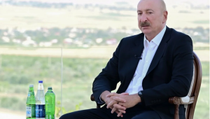 Interview d&rsquo;Ilham Aliyev sur AzTV lors de sa visite au Nakhitchevan : parc industriel, projets énergétiques et corridor de Zanguezur