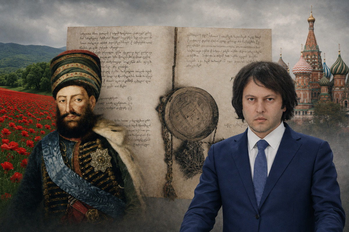 Débat sur le traité de Georgievsk en Géorgie