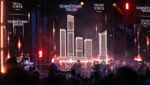 Le projet de la Trump Tower dévoilé à Tbilissi