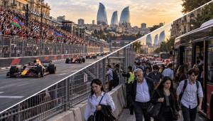 Grand Prix de Formule 1 d&rsquo;Azerbaïdjan : l&rsquo;heure de la course est fixée, mais rentrer à la maison est une énigme