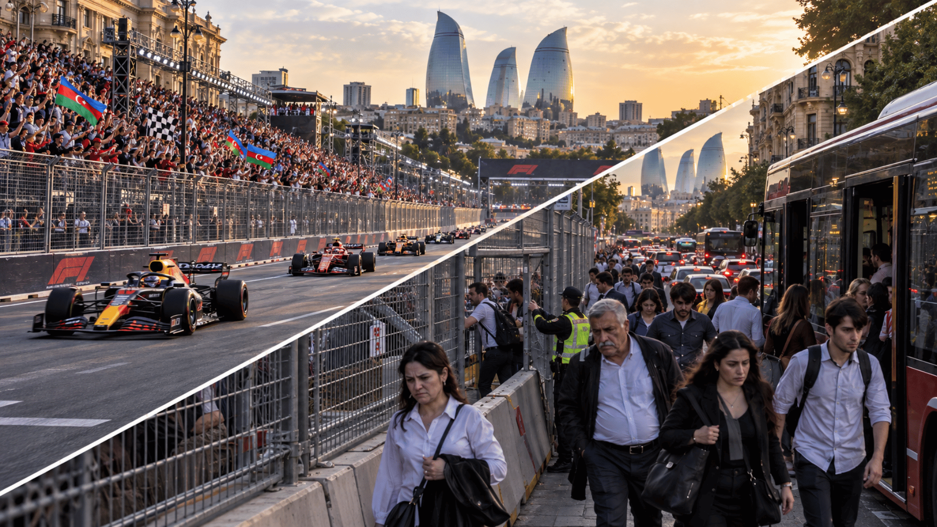 Grand Prix de Formule 1 d'Azerbaïdjan : l'heure de la course est fixée, mais rentrer à la maison est une énigme