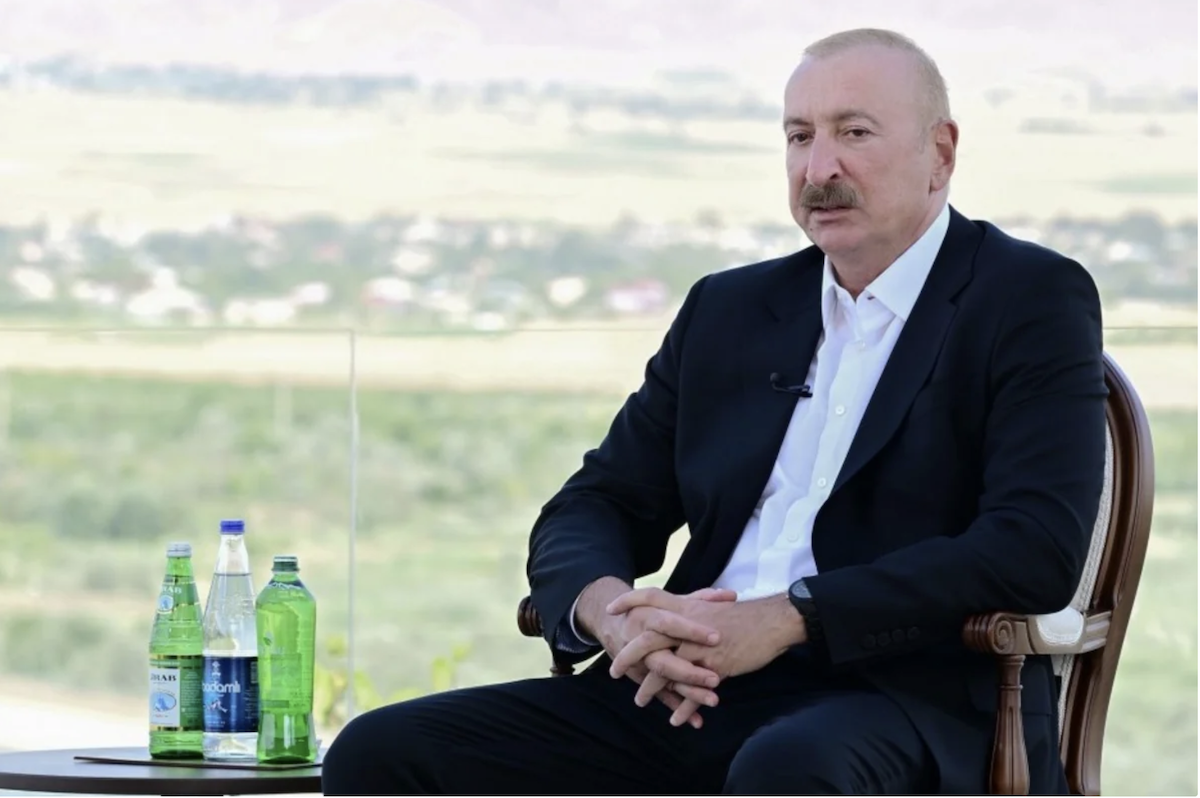 Visite d'Ilham Aliyev au Nakhitchevan