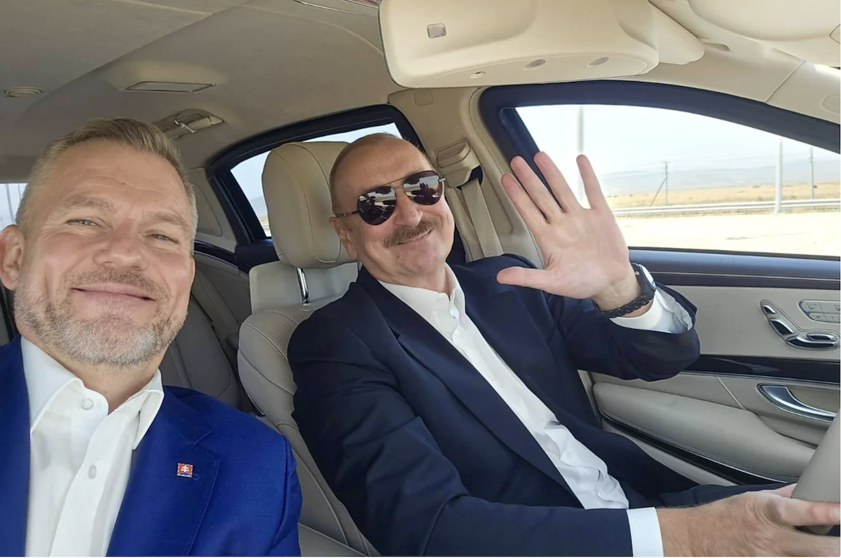 Visite du président slovaque Peter Pellegrini en Azerbaïdjan