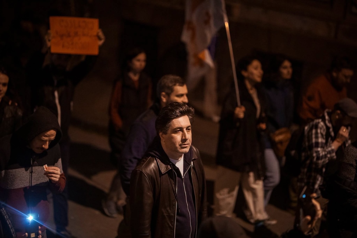 Journalist jailed over Facebook post in Georgia - popular Georgian TV host Vakho Sanaia was sentenced to 30 days’ administrative detention on 19 October over social media posts deemed insulting to government officials.