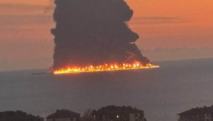 Les médias abkhazes affirment que l&rsquo;incendie d&rsquo;un pétrolier à Sotchi ne présente aucun danger